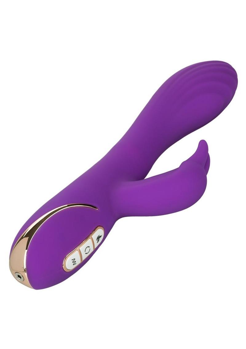 Jack Rabbit Signature Heated Silicone Rotating G Rabbit Rechargeable Vibrator