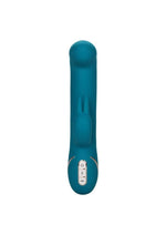 Jack Rabbit Signature Silicone Rocking G Rabbit Rechargeable Vibrator - Blue