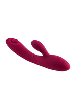 Jammin' G Rechargeable Silicone Vibrator - Red