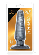 Jet Plug Butt Plug - Large - Carbon Metallic