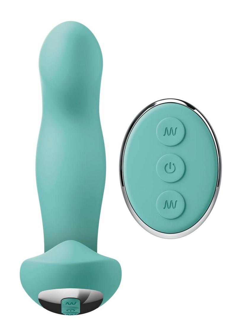 Jimmyjane Pulsus G-Spot Rechargeable Silicone Dual Stimulator with Remote