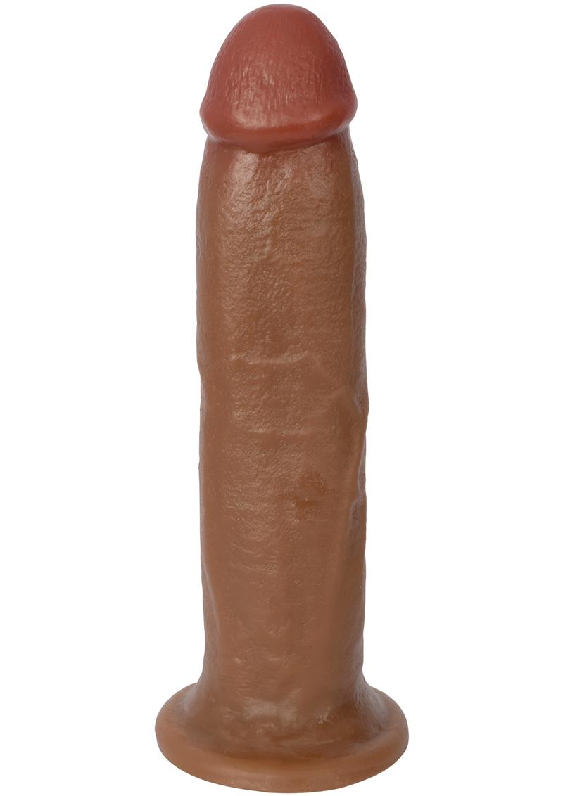 Jock Bareskin Realistic Dong - Caramel - 8in