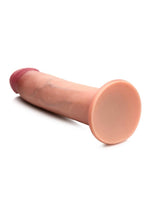 Jock Dual Density Silicone Dildo - Vanilla - 8in