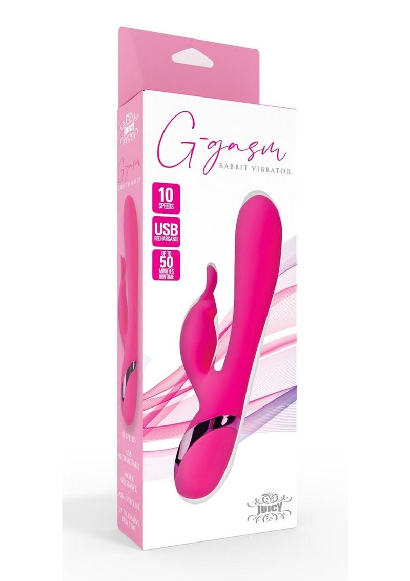 Juicy G-Gasm Rabbit Stimulator Rechargeable Rabbit Vibrator