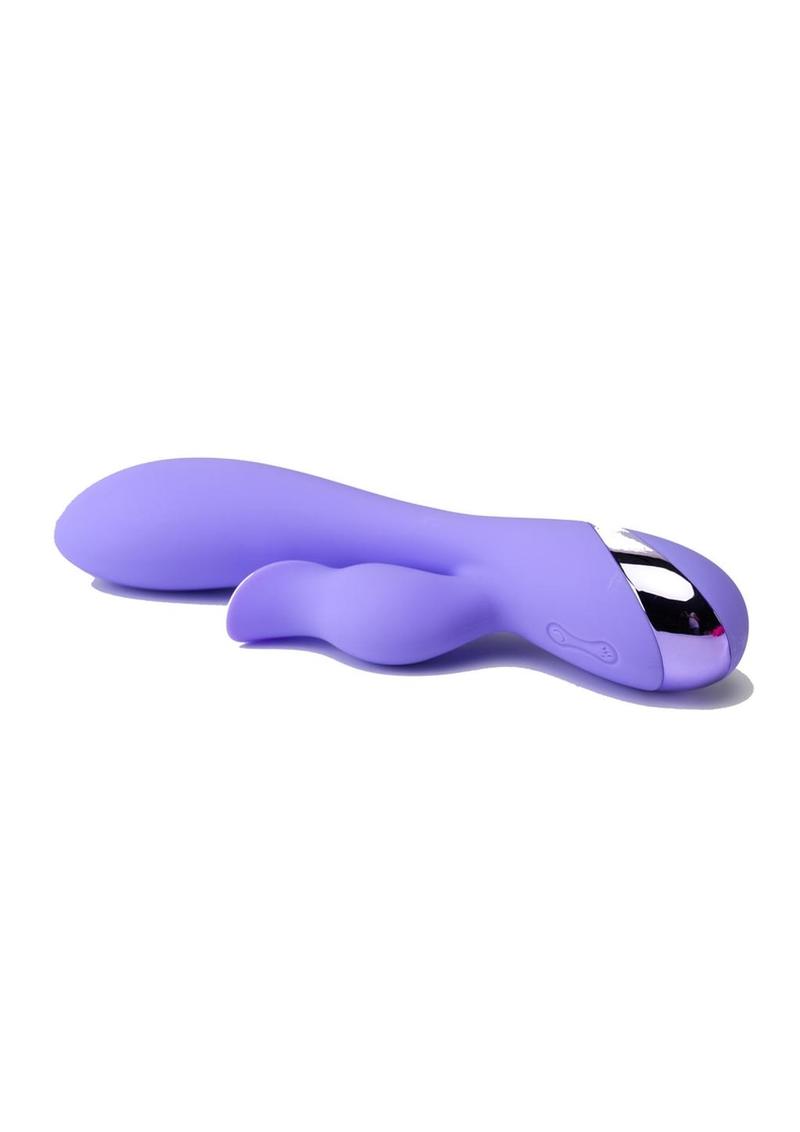 Juicy O-Gasm Stimulator Rechargeable Rabbit Vibrator - Purple