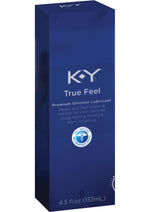 K-Y True Feel Premium Silicone Lubricant - 4.5oz