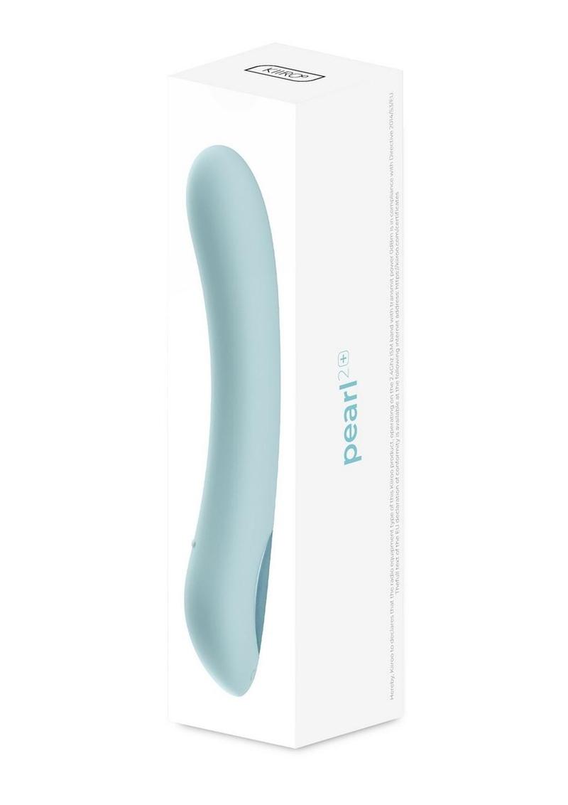 Kiiroo Pearl2+ - G-Spot Silicone Vibrator - Green/Turquoise