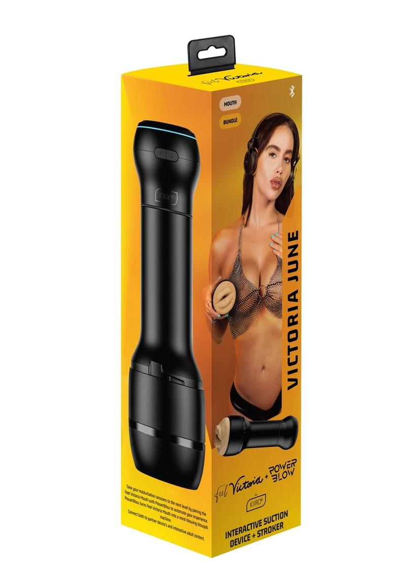 Powerblow and Feel Victoria June Stroker Kit - Mouth