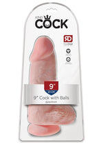 King Cock Chubby Dildo - Vanilla - 9in