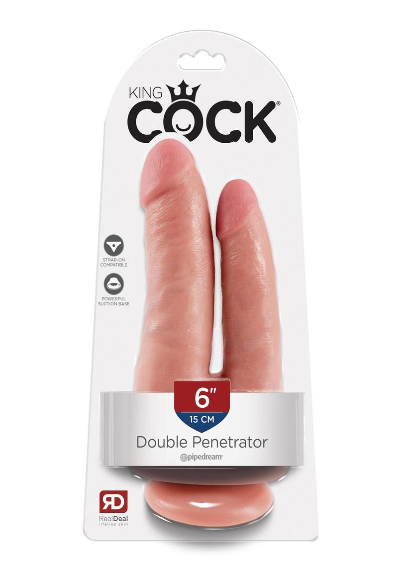 King Cock Double Penetrator Dildo