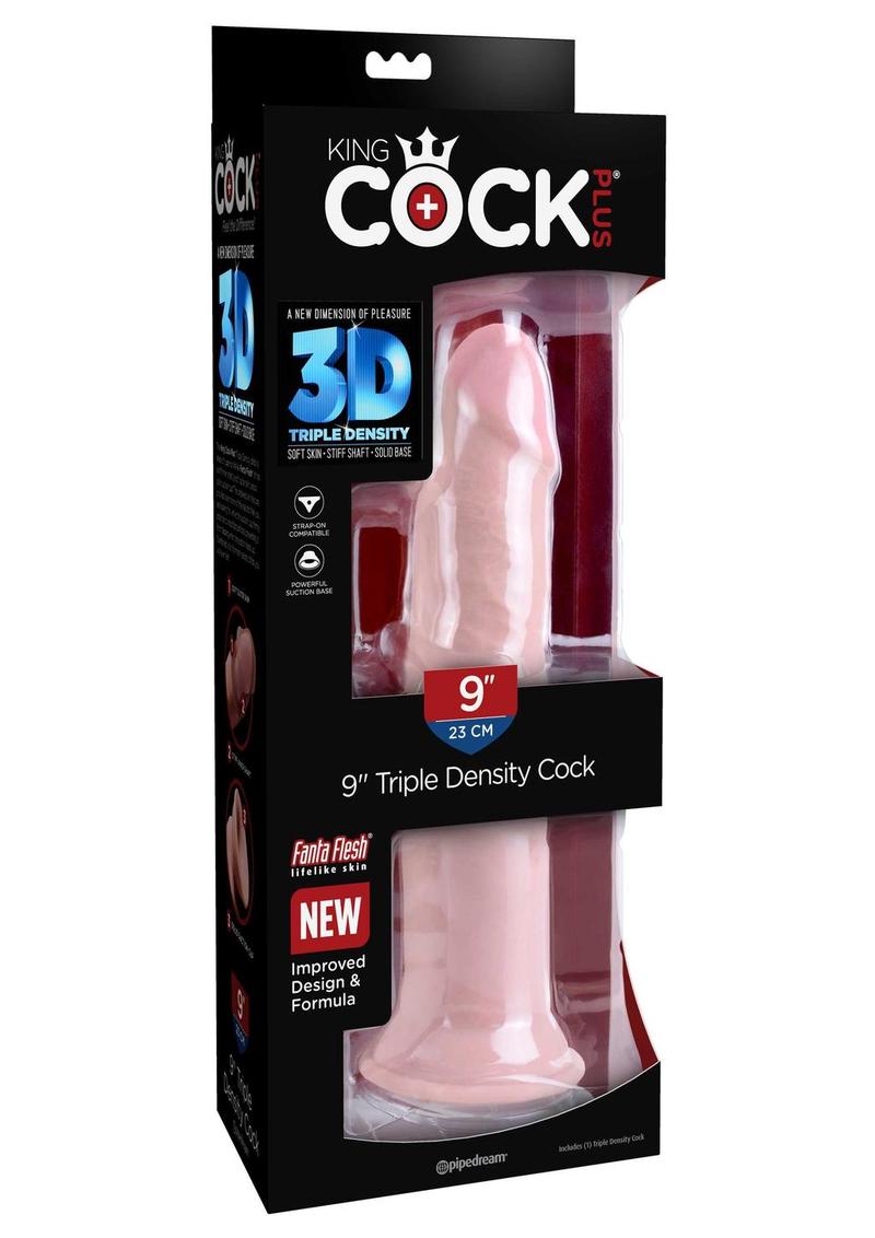 King Cock Plus Triple Density Dildo