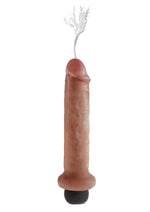 King Cock Squirting Cock Kits - Tan - 7in