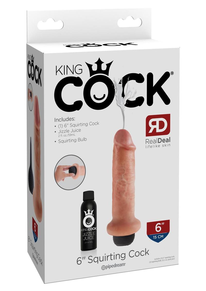 King Cock Squirting Dildo