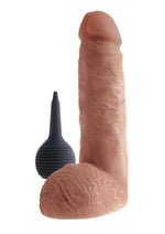 King Cock Squirting Dildo with Balls