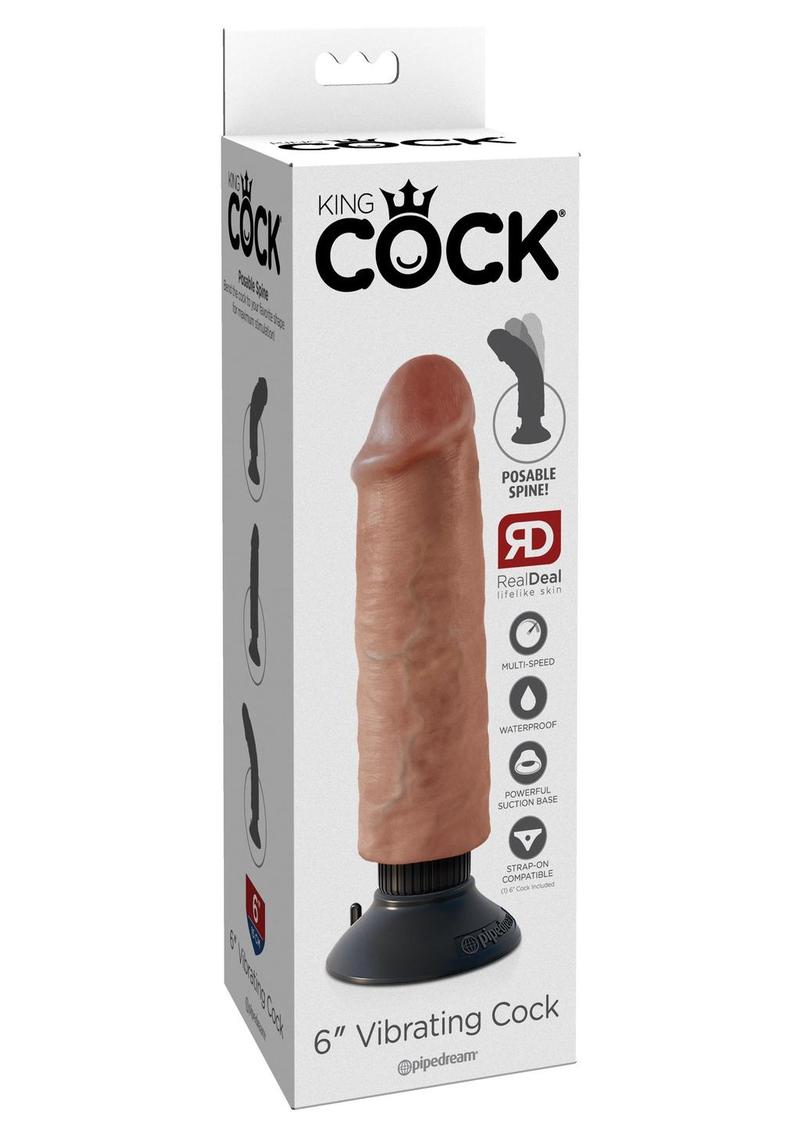 King Cock Vibrating Dildo