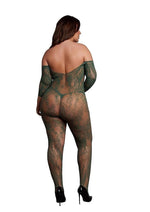 Le Desir Lace Long Sleeved Bodystocking