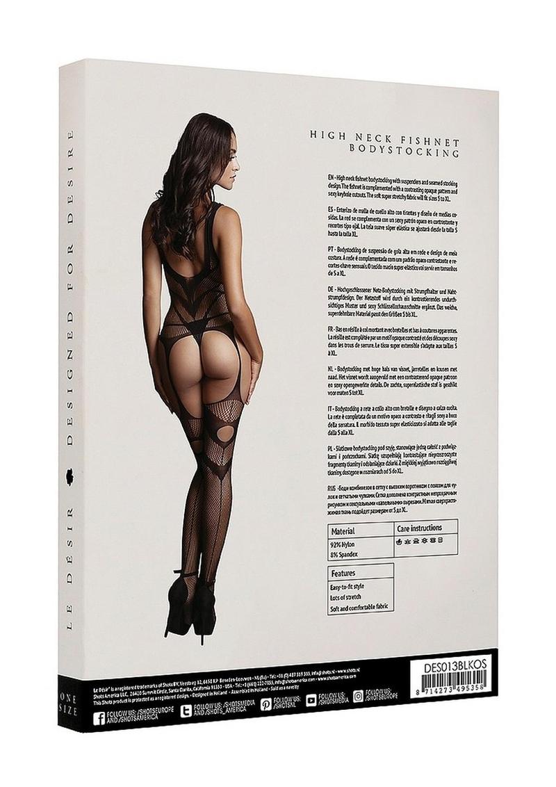 Le Desire Suspender Bodystocking