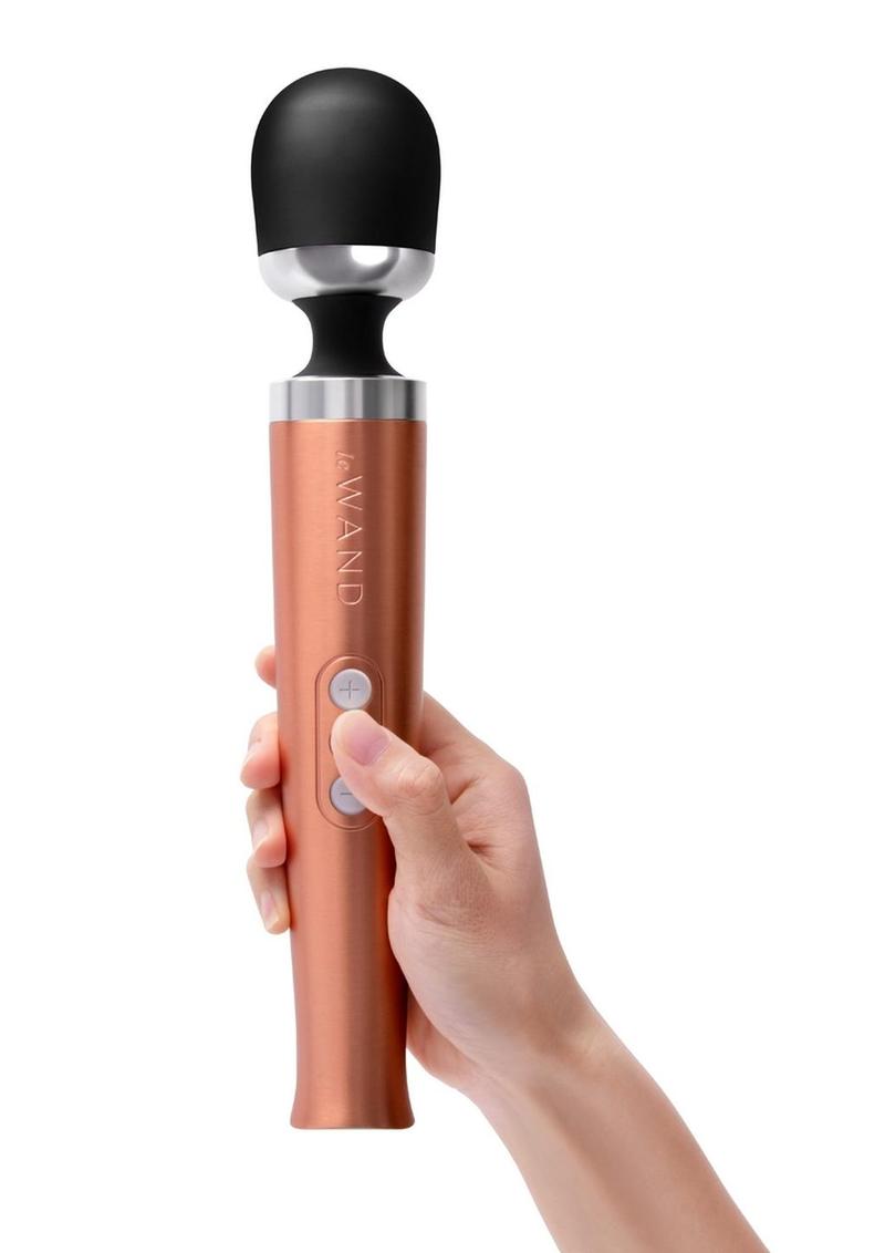 Le Wand Diecast Petite Rechargeable Massager - Rose Gold