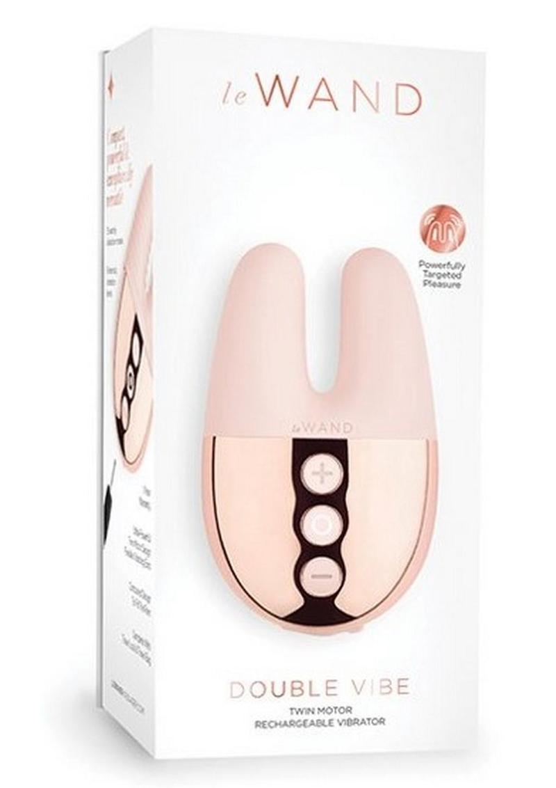 Le Wand Double Vibe Rechargeable Silicone Rabbit Vibrator