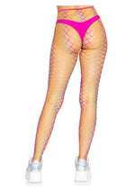 Leg Avenue Ombre Rainbow Woven Net Tight