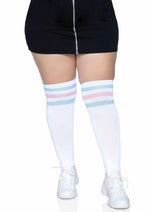 Leg Avenue Over The Knee Athletic Socks