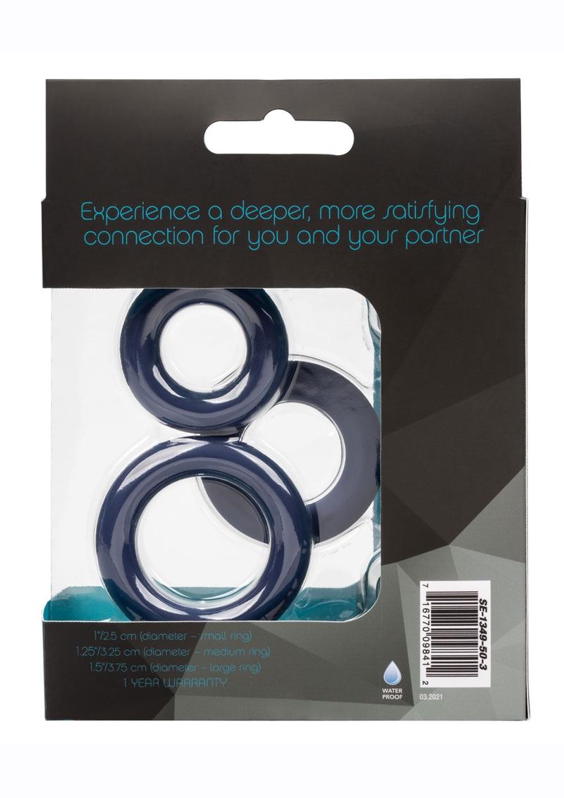 Link Up Ultra Soft Elite Set Silicone Cock Rings