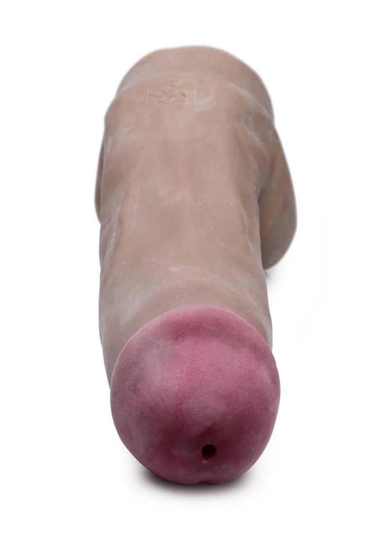 Loadz Dual Density Squirting Dildo - Chocolate - 7in