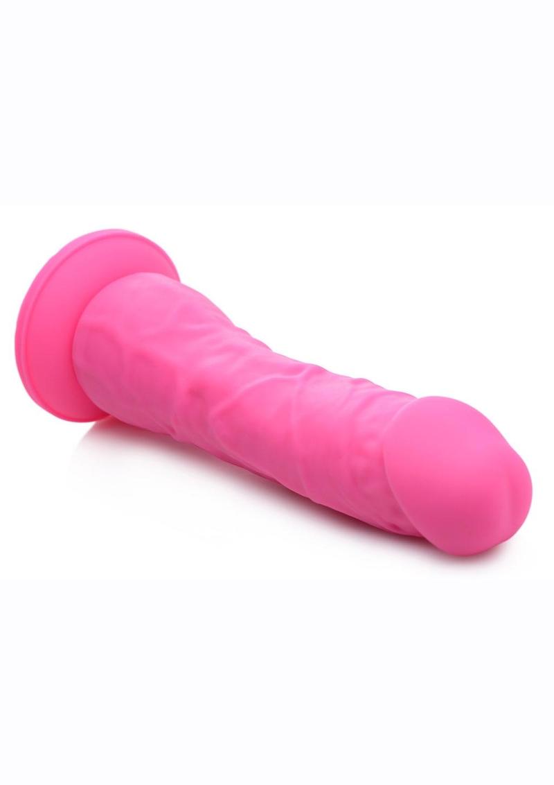 Lollicock Silicone Dildo - Cherry/Red - 7in