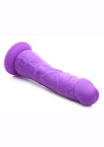 Lollicock Silicone Dildo - Grape/Purple - 7in