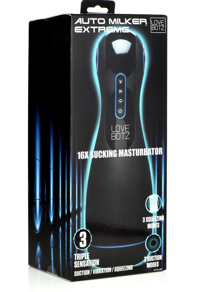 Lovebotz Auto Milker Extreme Rechargeable 16x Sucking Masturbator