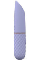 Loveline Beso Silicone Rechargeable 10 Speed Vibrating Mini Lipstick Vibe - Lavender