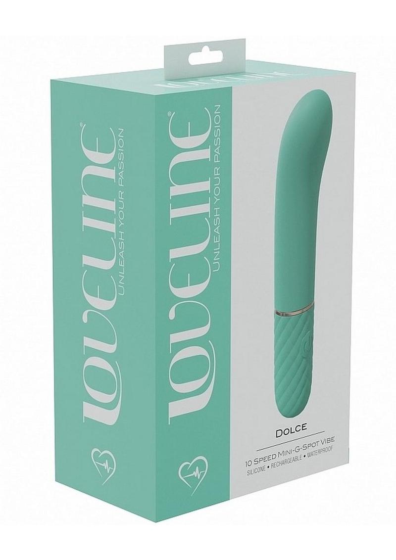 Loveline Dolce Silicone Mini G-Spot Vibrator - Green