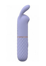 Loveline Dona Mini Rabbit Silicone Rechargeable Vibrator - Lavender/Purple