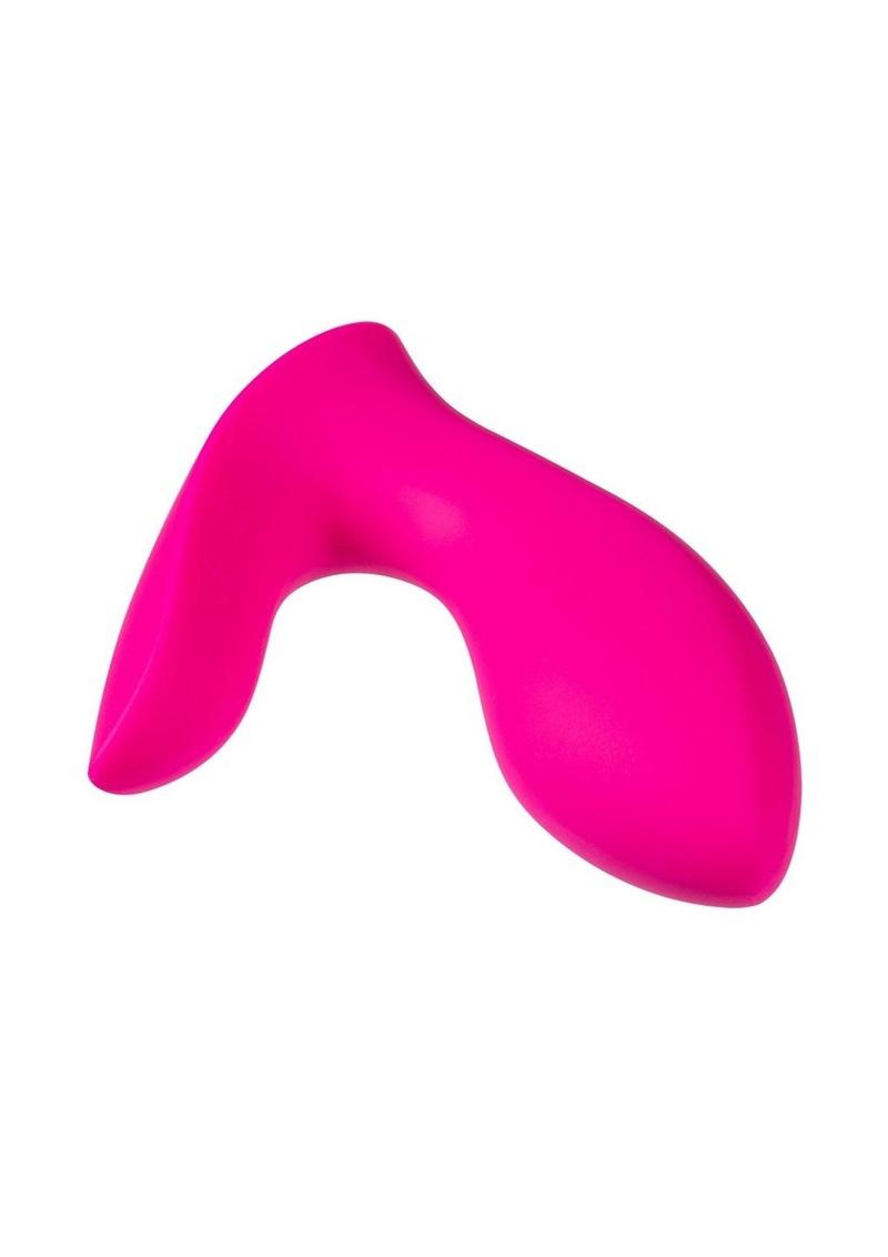 Lovense Flexer Rechargeable Silicone App-Controlled Panty Vibe - Pink