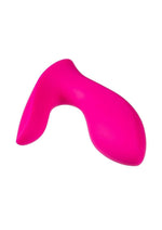 Lovense Flexer Rechargeable Silicone App-Controlled Panty Vibe - Pink