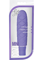 Luxe Cozi Silicone Mini Vibrator - Periwinkle/Purple