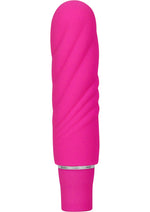 Luxe Nimbus Mini Silicone Vibrator - Pink/Purple