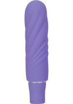 Luxe Nimbus Silicone Mini Vibrator - Periwinkle/Purple