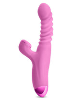 Luxe Nova Rechargeable Silicone Rabbit Vibrator