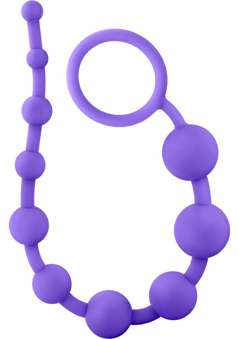 Luxe Silicone 10 Anal Beads