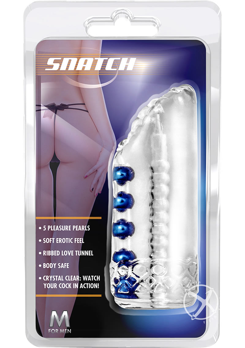 M For Men Snatch Masturbator - Pussy - Clear