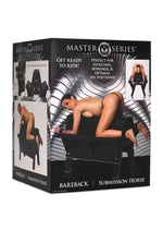 Master Series Bareback Submission Horse Bondage Bench