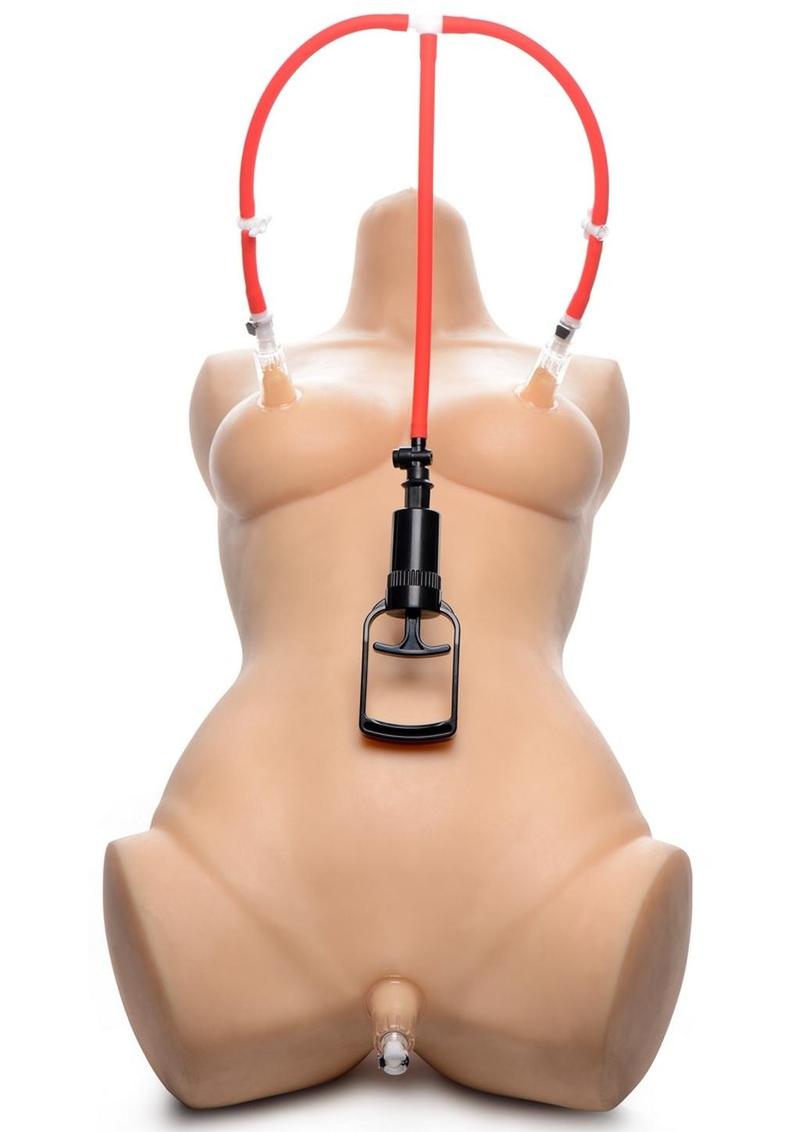 Master Series Clit and Nipple Pump - Red