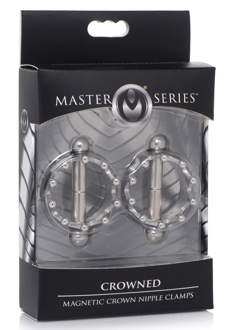 Master Series Crowned Magnetic Crown Nipple Clamps - Stainless