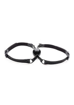 Master Series DoppelgÃ¤nger Silicone Double Mouth Gag - Black