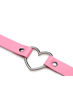 Master Series Heart Choker Necklace - Pink