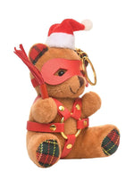 Master Series Holiday Bondage Bear Keychain