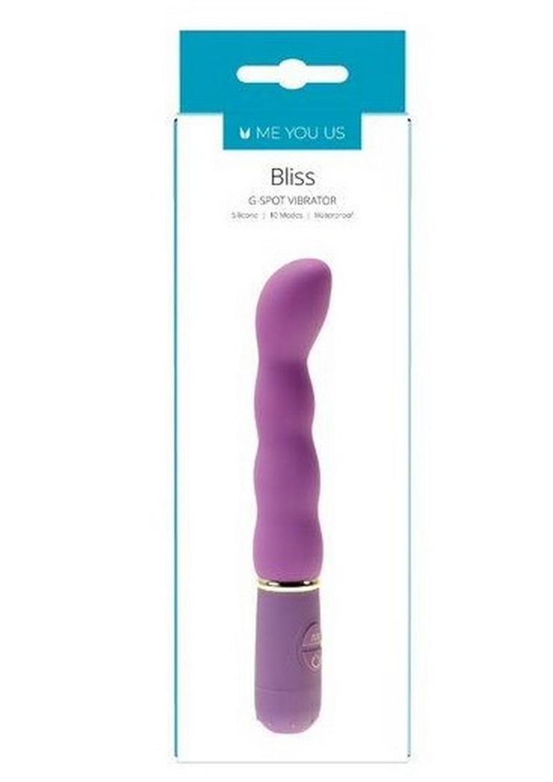 ME YOU US Bliss G-Spot Silicone Vibrator - Purple