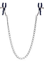 ME YOU US Squeeze and Please Adjustable Nipple Clamps with Chain