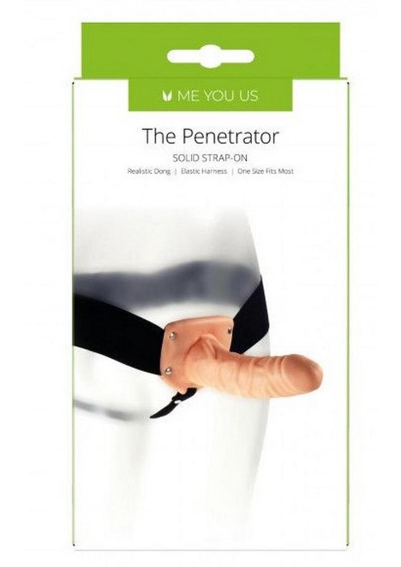 ME YOU US The Penetrator Strap-On with Dong - Vanilla - 6.5in